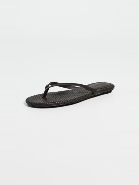 ST. AGNI Woven Flip Flops