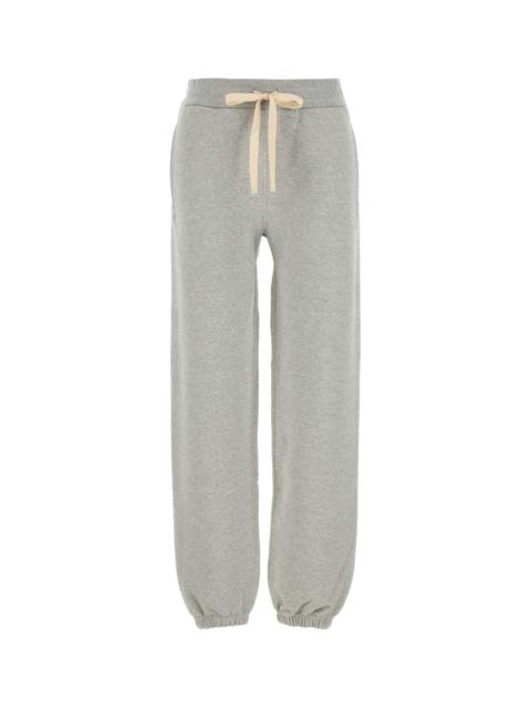Jil Sander Jil Sander Women Grey Cotton Joggers