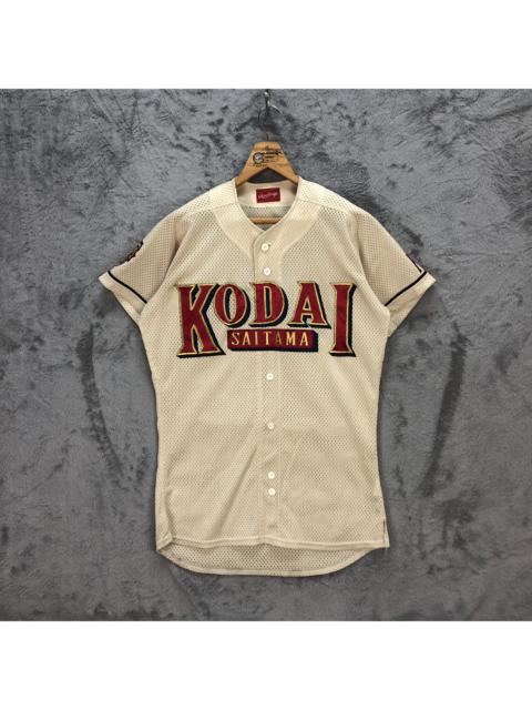 Other Designers Vintage - Rawlings KODAI SAITAMA Baseball Jersey #5631-194
