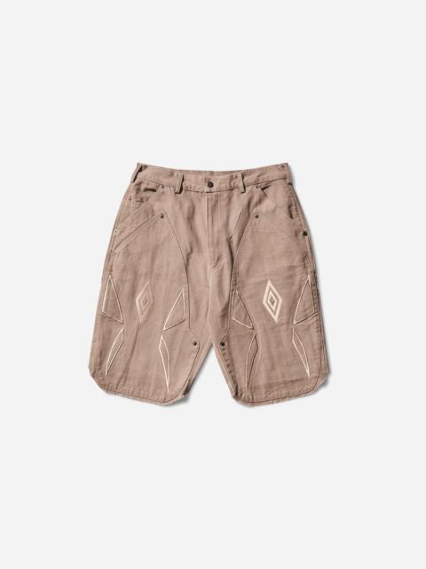 umbro Shinguard Canvas Shorts Greige