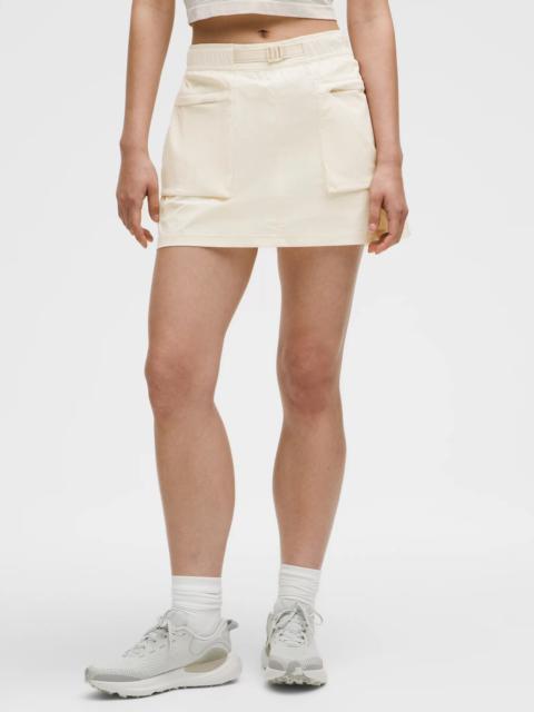 lululemon Glyde Cargo Mid-Rise Hiking Skirt