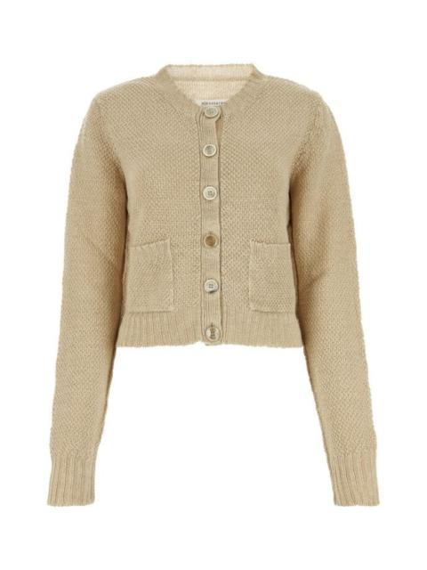 Maison Margiela MAISON MARGIELA Beige Hemp Cardigan