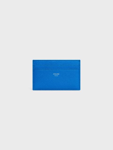 CELINE CARD HOLDER IN GRAINED CALFSKIN