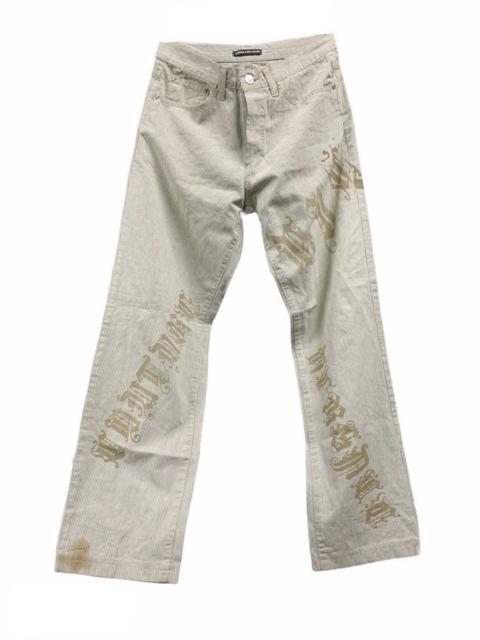 VERSACE vintage versace jeans couture striped pants