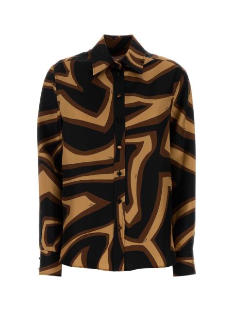 PUCCI Printed silk shirt