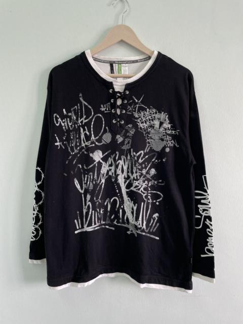 Other Designers If Six Was Nine - Vintage Japanese Brand Poem Double Layer Longsleeve