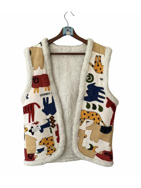 Other Designers Vintage - VINTAGE JAPANESE KUMICO SHEARLING VEST