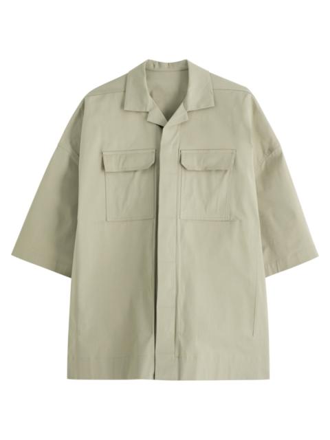 Rick Owens Rick Owens Magnum Tommy Oversized Twill Shirt