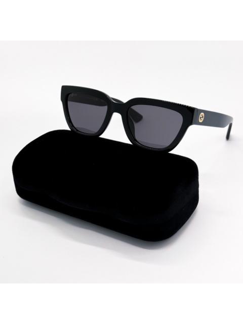 GUCCI NEW GUCCI GG1578S 001 CAT EYE BLACK GREY WOMEN SUNGLASSES