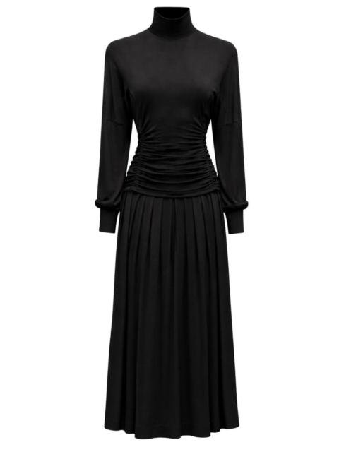 GANNI Ganni Women Long Dress With High Neck