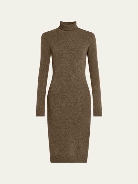 MM6 Maison Margiela Wool-Blend Turtleneck Sweater Dress
