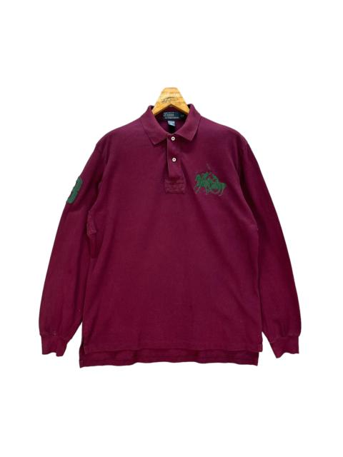 Other Designers Polo Ralph Lauren Embroidery Big Pony No 3 LS Polos #9008-48