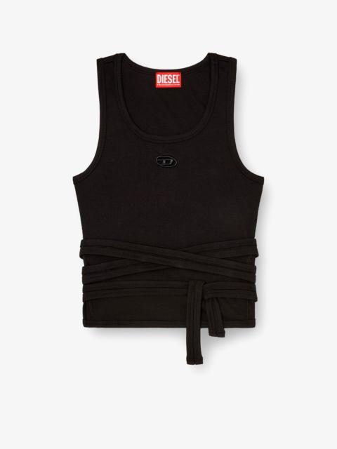 Diesel Diesel Women Cotton Blend Tank Top