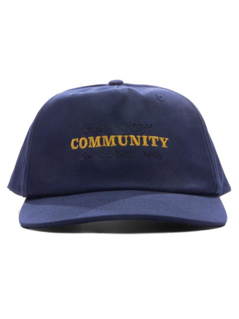 HONOR THE GIFT COMMUNITY ARTS TRUCKER CAP - NAVY