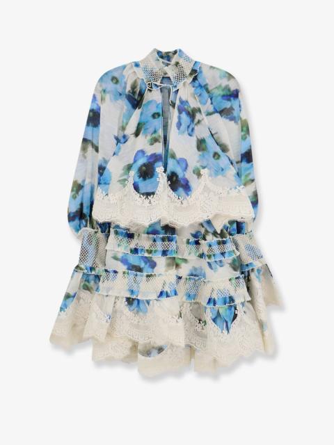 Zimmermann Zimmermann Alchemy Shirred Mini Dress