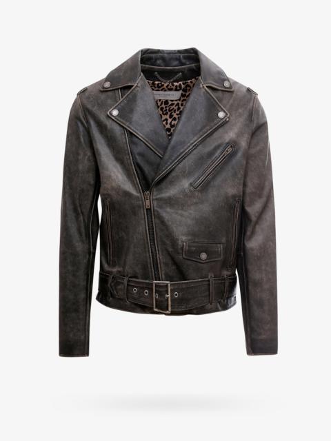 Golden Goose Golden Goose Deluxe Brand Man Golden Goose Deluxe Brand Man Black Leather Jackets