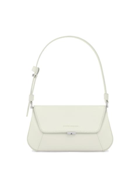 Ami Mini Leather Bag white