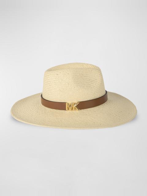 MICHAEL KORS Karlie Straw Fedora