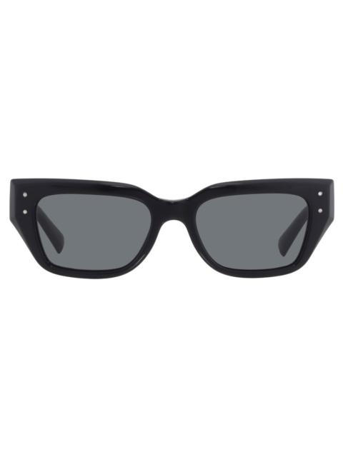 Dolce & Gabbana Dolce and Gabbana Dark Grey Cat Eye Ladies Sunglasses DG4462 501/87 52