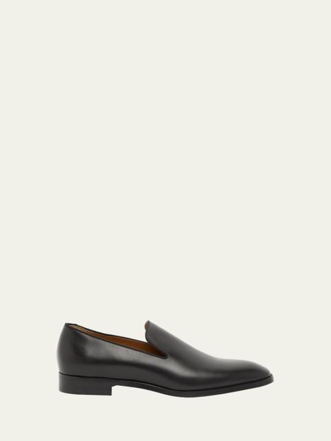 Christian Louboutin Men's Danny Red-Sole Leather Loafers