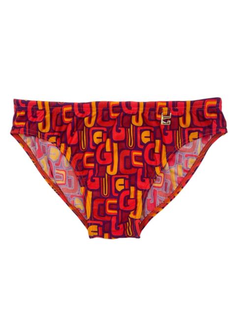 GUCCI BWNT Gucci Spring 1997 Tom Ford Psychedelic Logo Swim Briefs M