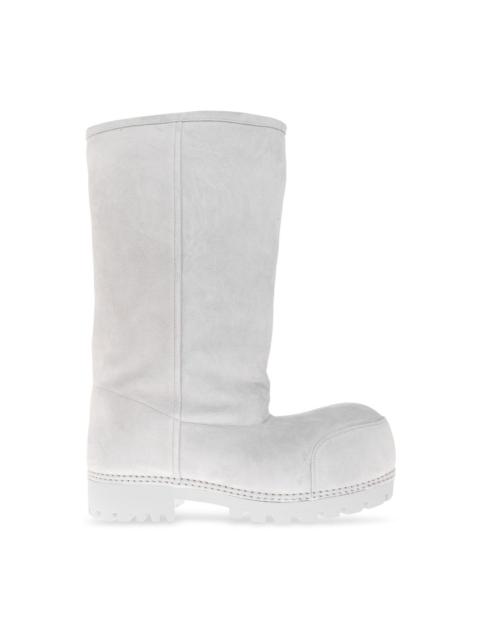 BALENCIAGA BALENCIAGA Alaska Fur Ciel High Boots New & Authentic (Men's