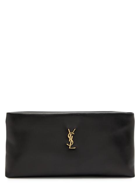 SAINT LAURENT Saint Laurent Calypso Padded Leather Pouch