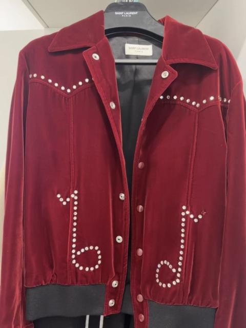 SAINT LAURENT Saint Laurent Music Note jacket