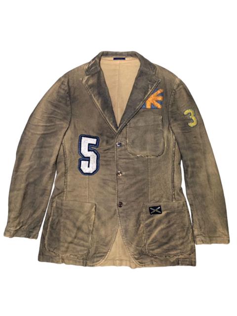 Other Designers Japanese Brand - RARE Alessandro Tellini Cotton Dirty Style Patches