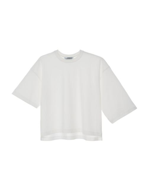 Brand - 9.12tc/ Asymmetrical Sleeves Length T-Shirt