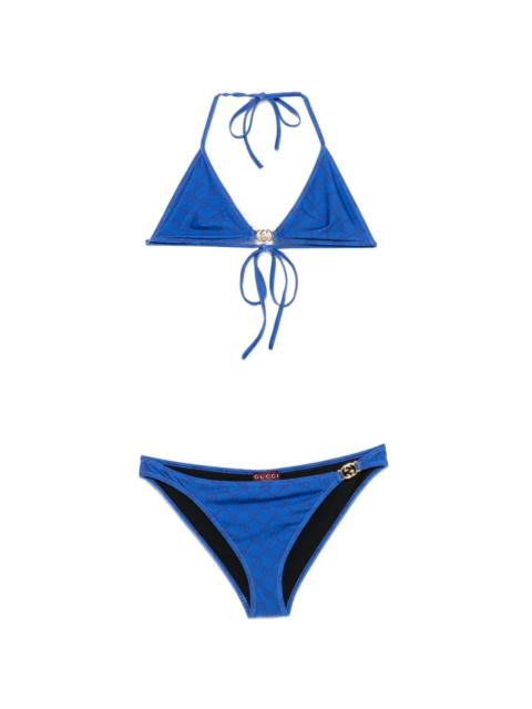 GUCCI Gucci Women Gg Triangle Bikini Set