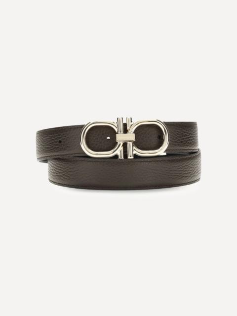 FERRAGAMO Reversible and adjustable Gancini Belt