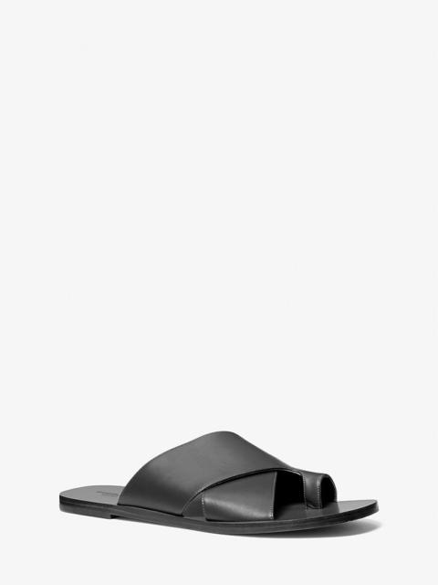 MICHAEL KORS Mackenzie Leather Sandal