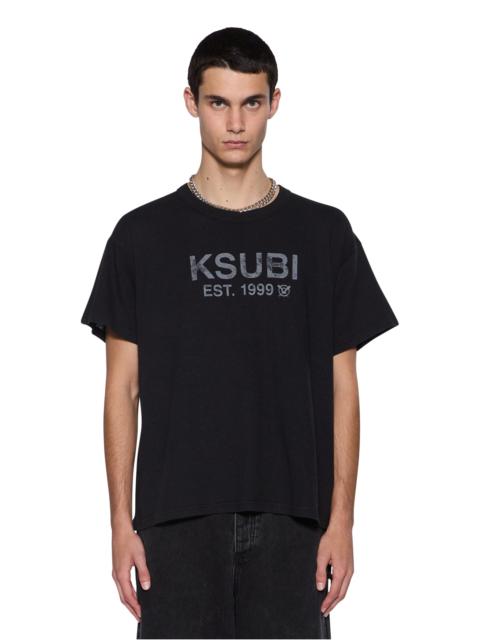 Ksubi STATE SLUB SID SS TEE BLACK