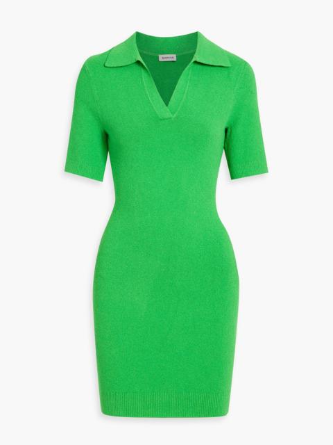 SIMKHAI Kris bouclé-knit mini dress