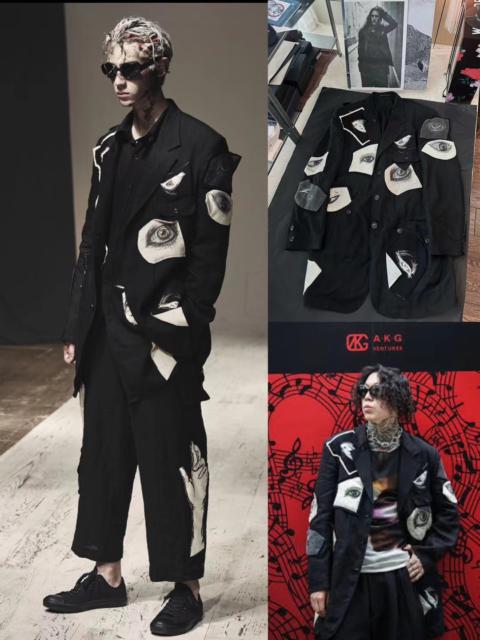 Yohji Yamamoto Yohji Yamamoto 22ss Asakura patch suit jacket