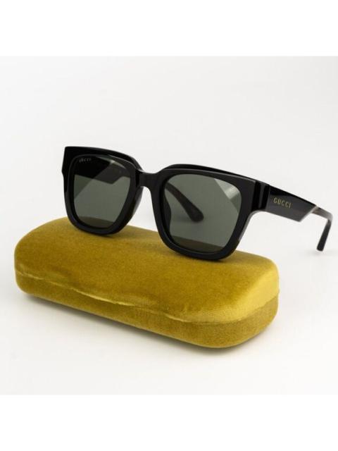 GUCCI NEW Gucci GG1670SK 001 Black Havana Grey Unisex Square Sunglasses GG 1670SK