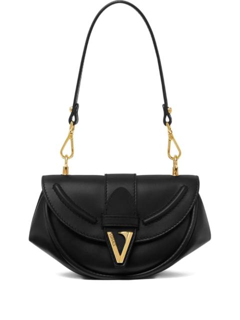 VERSACE "Virtus" Small Shoulder Bag Calf Leather