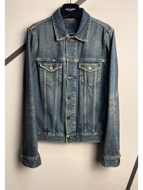 SAINT LAURENT Saint Laurent SS15 Denim Jacket By Hedi Slimane