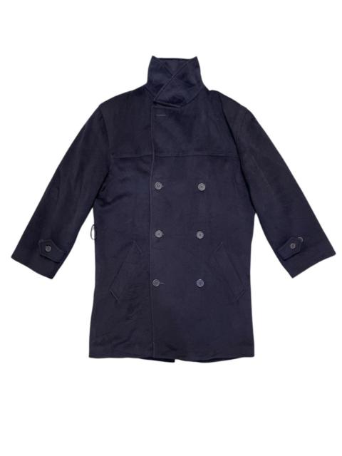 Other Designers Agnes B. Homme Double Breasted Wool/Cashmere Long Coat