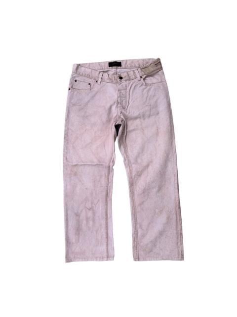 Other Designers Other - Vintage '04 Haute Dust Pink Wash Denim Pants Wide