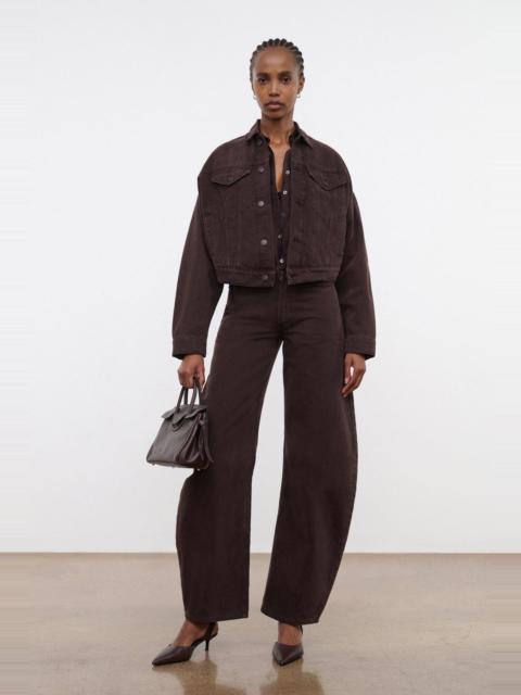 STAUD STAUD GLEN DENIM JACKET EARTH