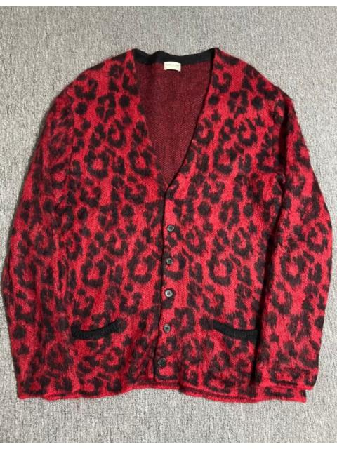 SAINT LAURENT Saint Laurent 13FW Runway Leopard Cardigan