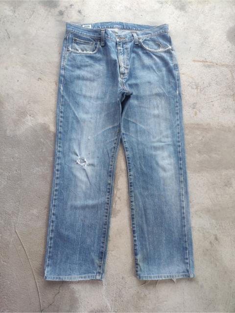 Other Designers Vintage Edwin 403 Japan Jean Distressed Faded Denim