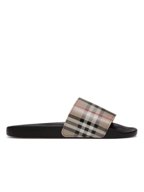 Burberry Burberry Slides Vintage Check