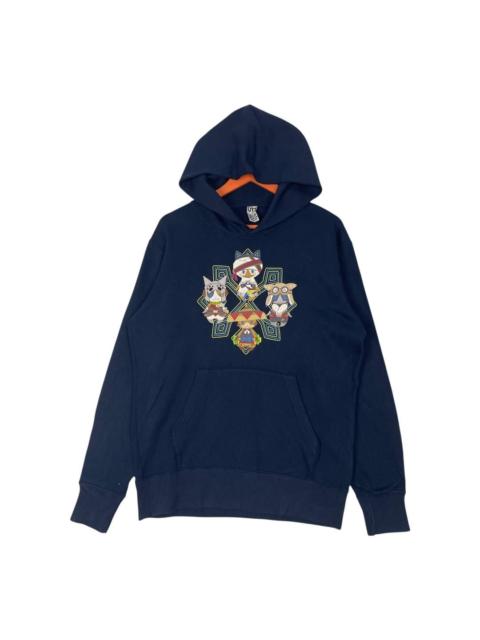 Other Designers Cartoon Network × Uniqlo - Monster Hunters X Uniqlo Character Printed Hoodie