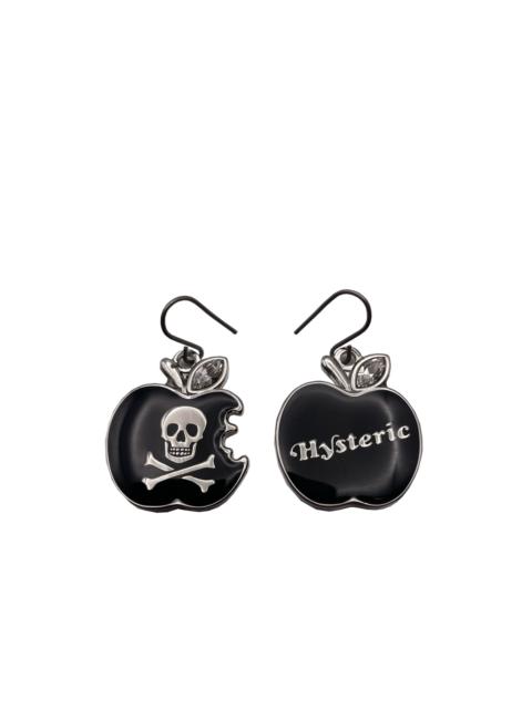 Skull Apple Earrings