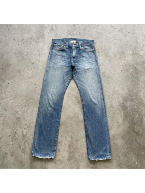 Other Designers Japanese Brand - Vintage Back Number Japan Faded Jeans Distressed Pants W31