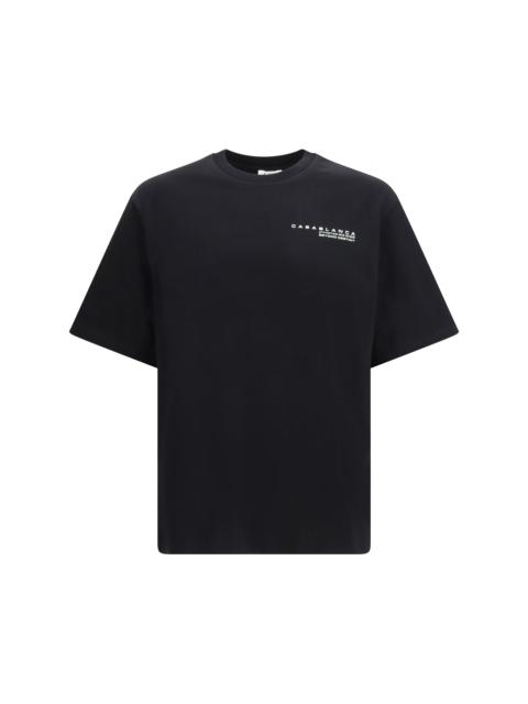 CASABLANCA Casablanca Men Glitch Orchid Oversized T-Shirt