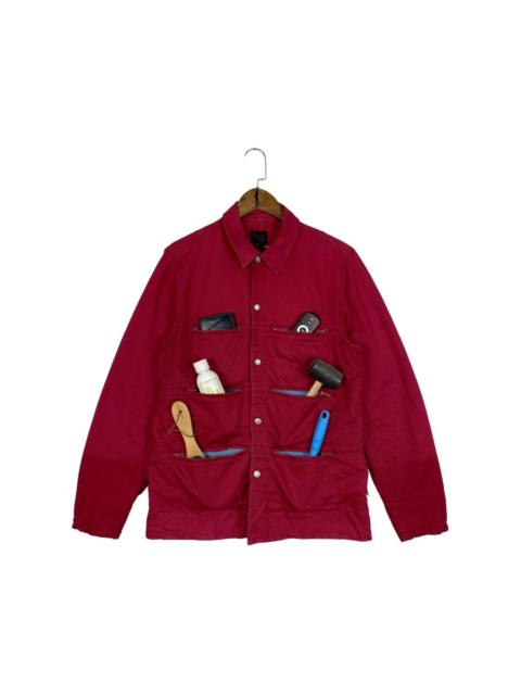 Other Designers If Six Was Nine - Custom Culture Multi Pocket Zipper Jacket